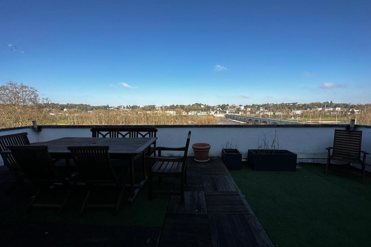 Beautiful Apartment With Terrace - Loire View Tours Exterior foto